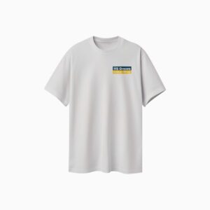 Plain White Shirt with Logo